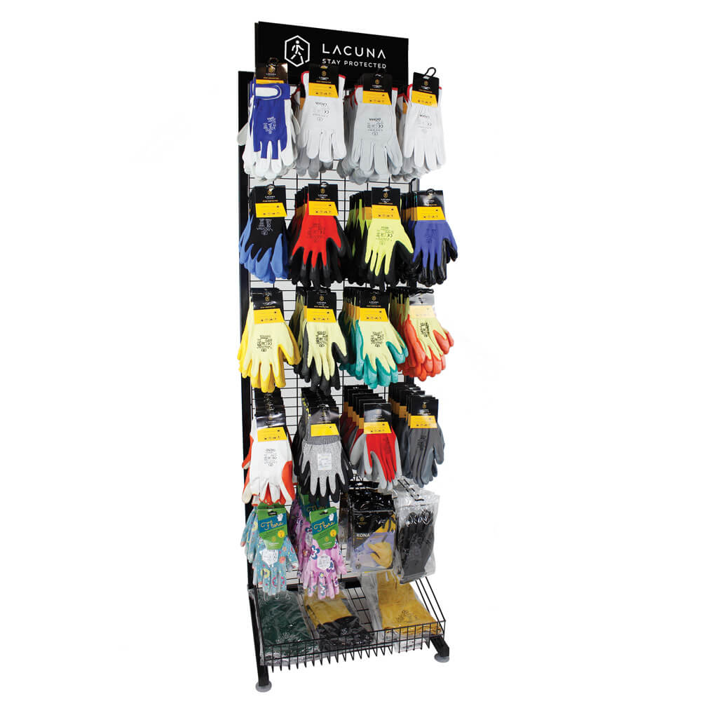 Promotivna polica za rukavice MILA (kukice šifra-KUKICA004,24 kom )